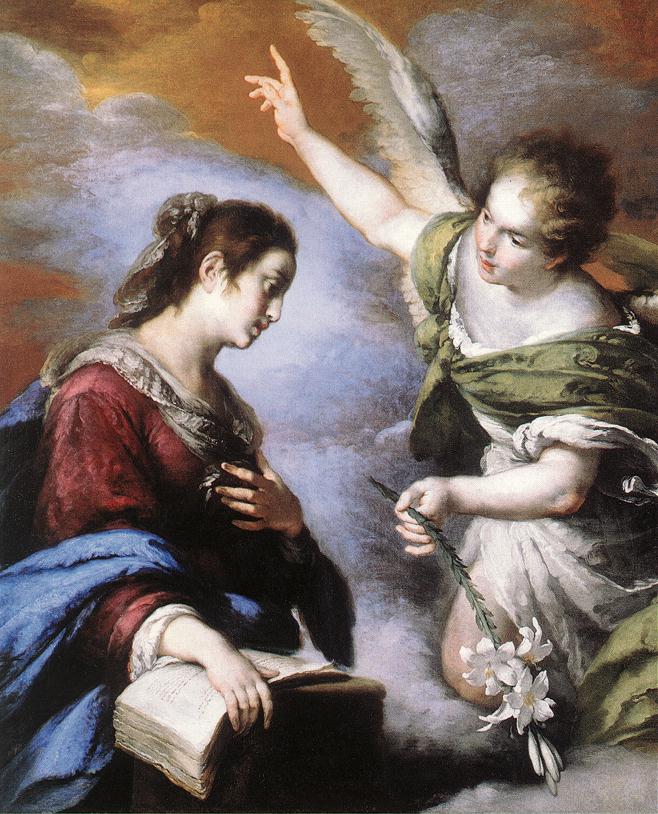 The Annunciation by STROZZI, Bernardo