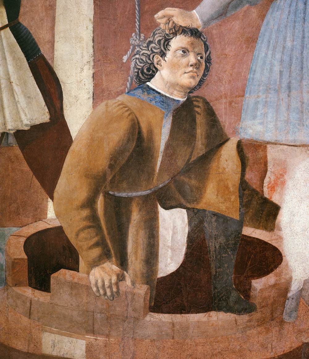 6. Torture of the Jew (detail) by PIERO DELLA FRANCESCA