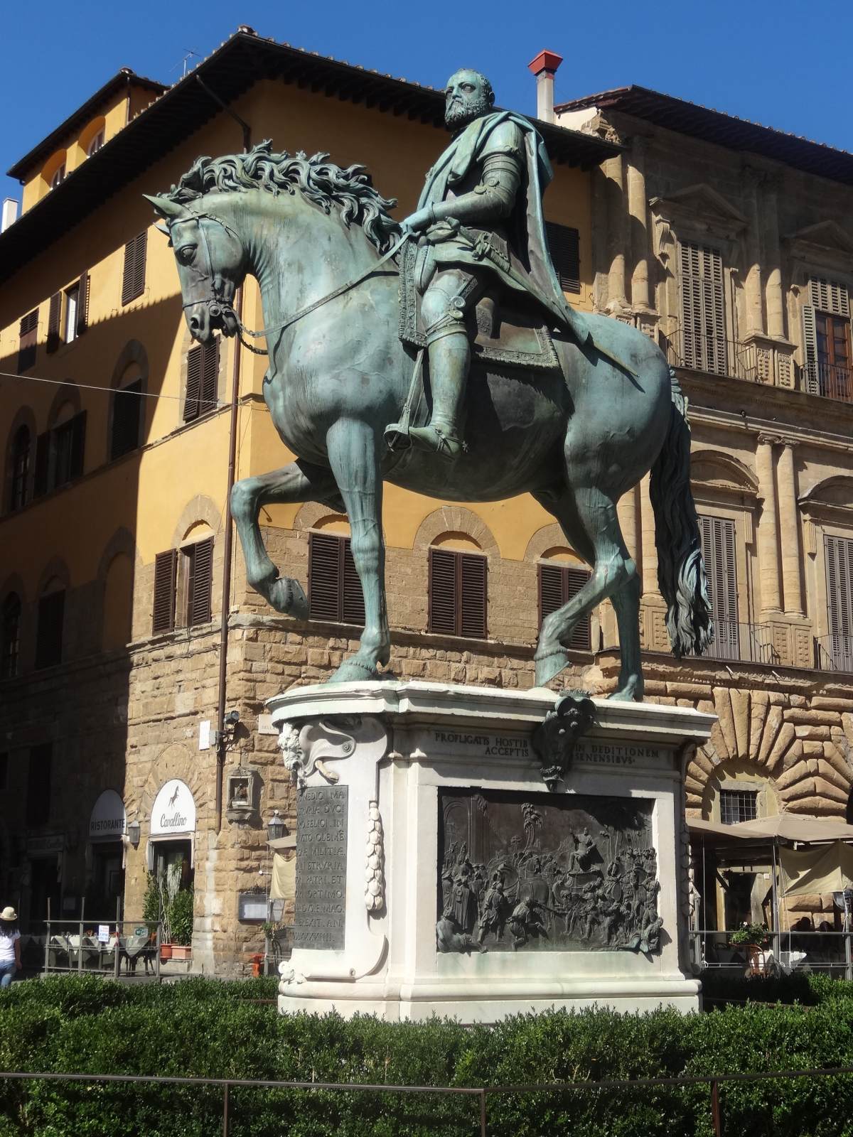 Equestrian Portrait of Cosimo I by GIAMBOLOGNA