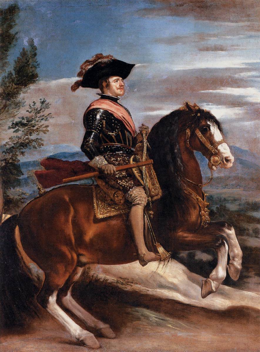 Portrait of Philip IV of Spain on Horseback by