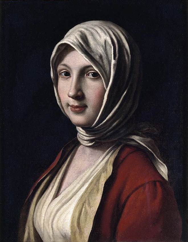 Portrait of a Woman by ROTARI, Pietro Antonio