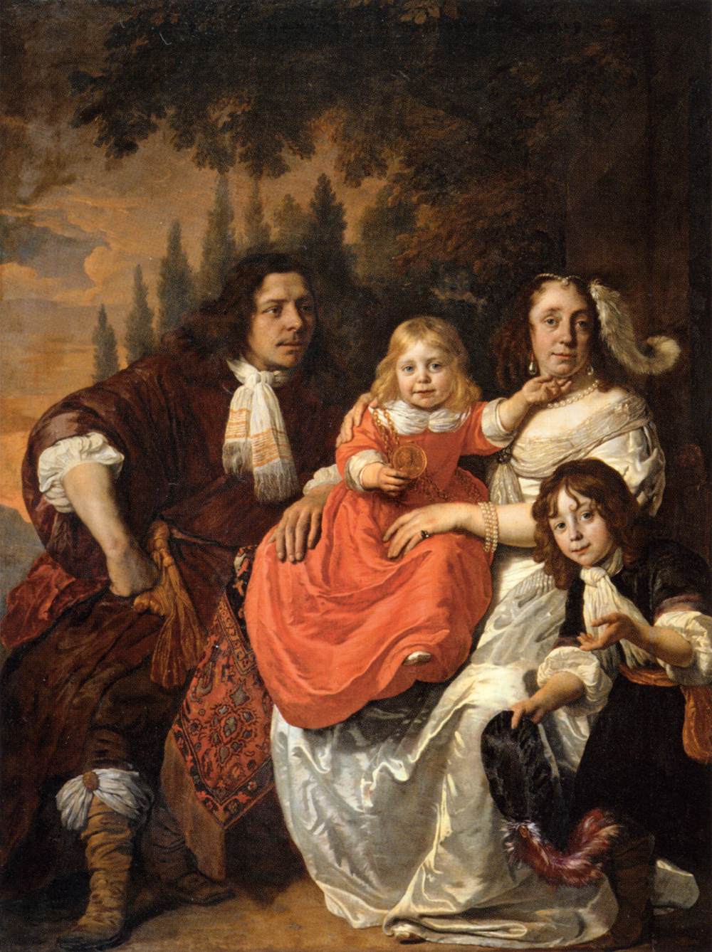 The Reepmaker Family of Amsterdam by HELST, Bartholomeus van der