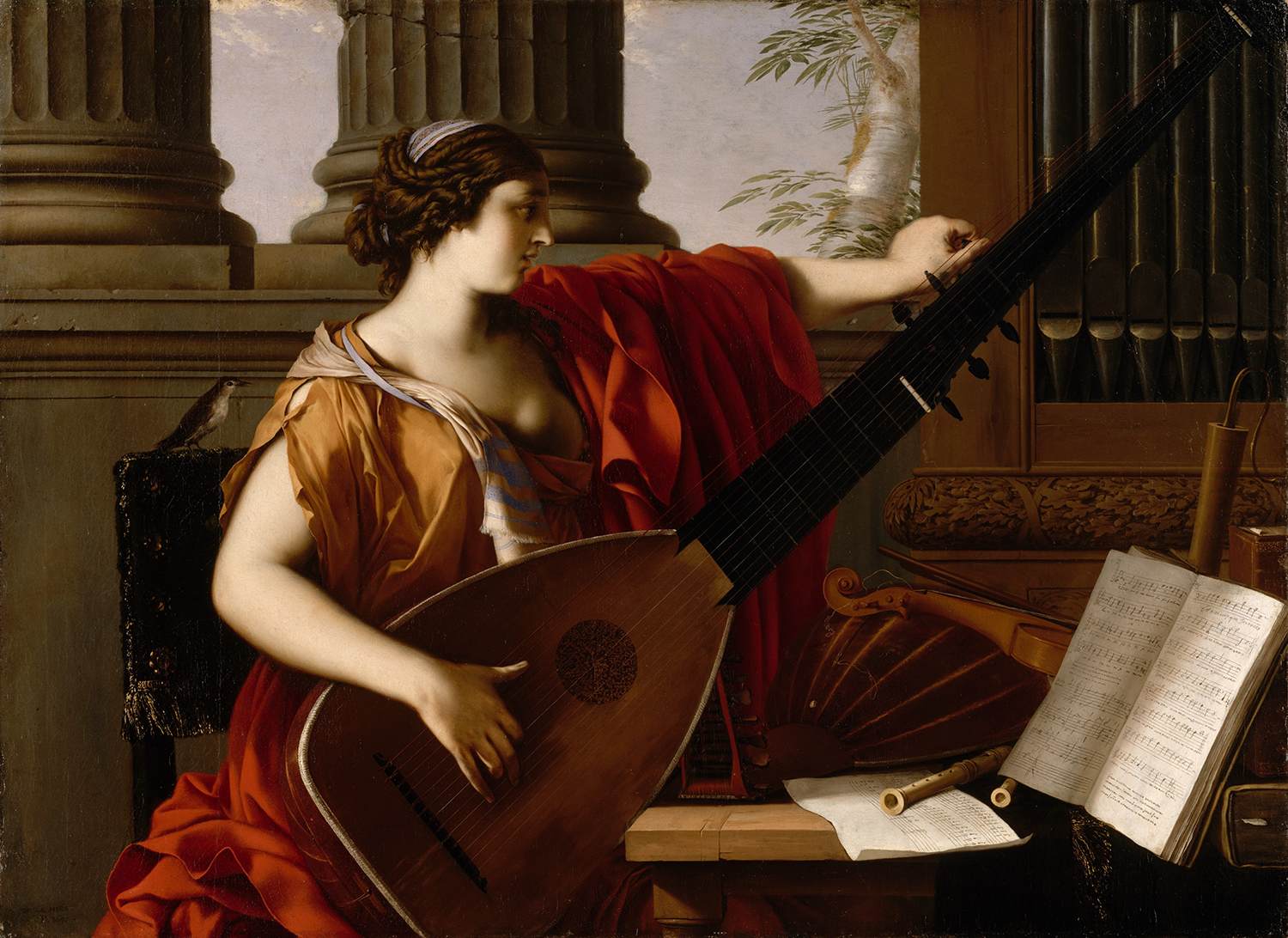 Allegory of Music by LA HYRE, Laurent de