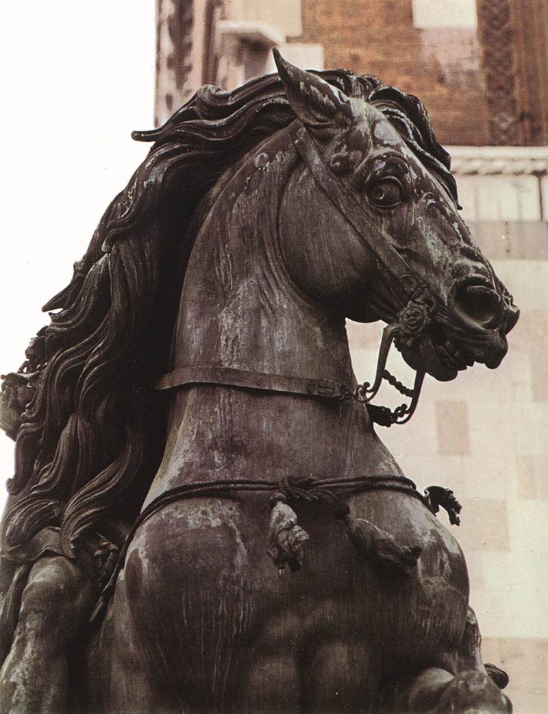 Equestrian Statue of Alessandro Farnese (detail) by