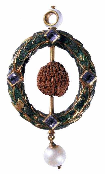 Carved Cherry Stone Pendant by ROSSI, Properzia de'