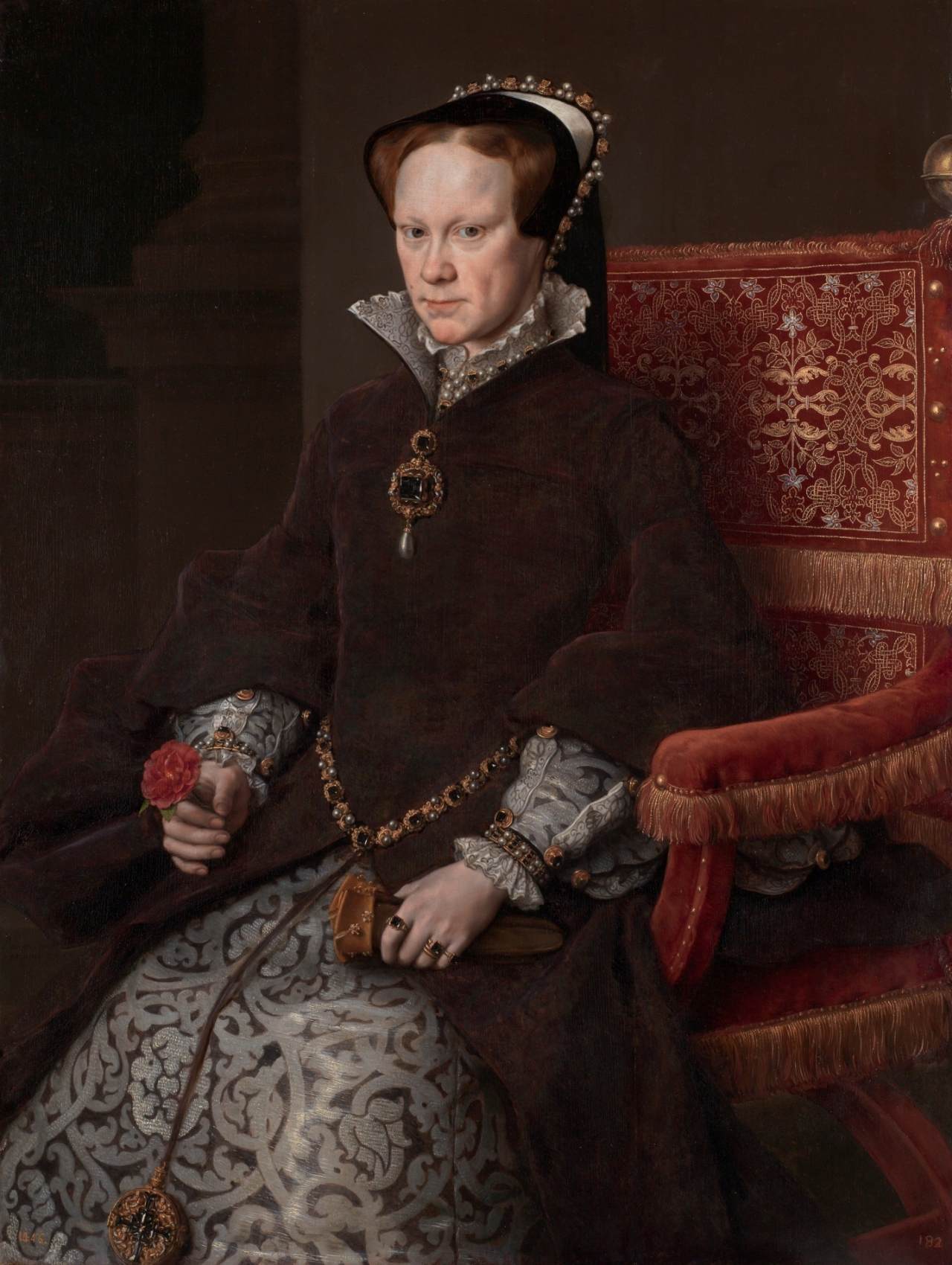 Queen Mary Tudor of England by MOR VAN DASHORST, Anthonis