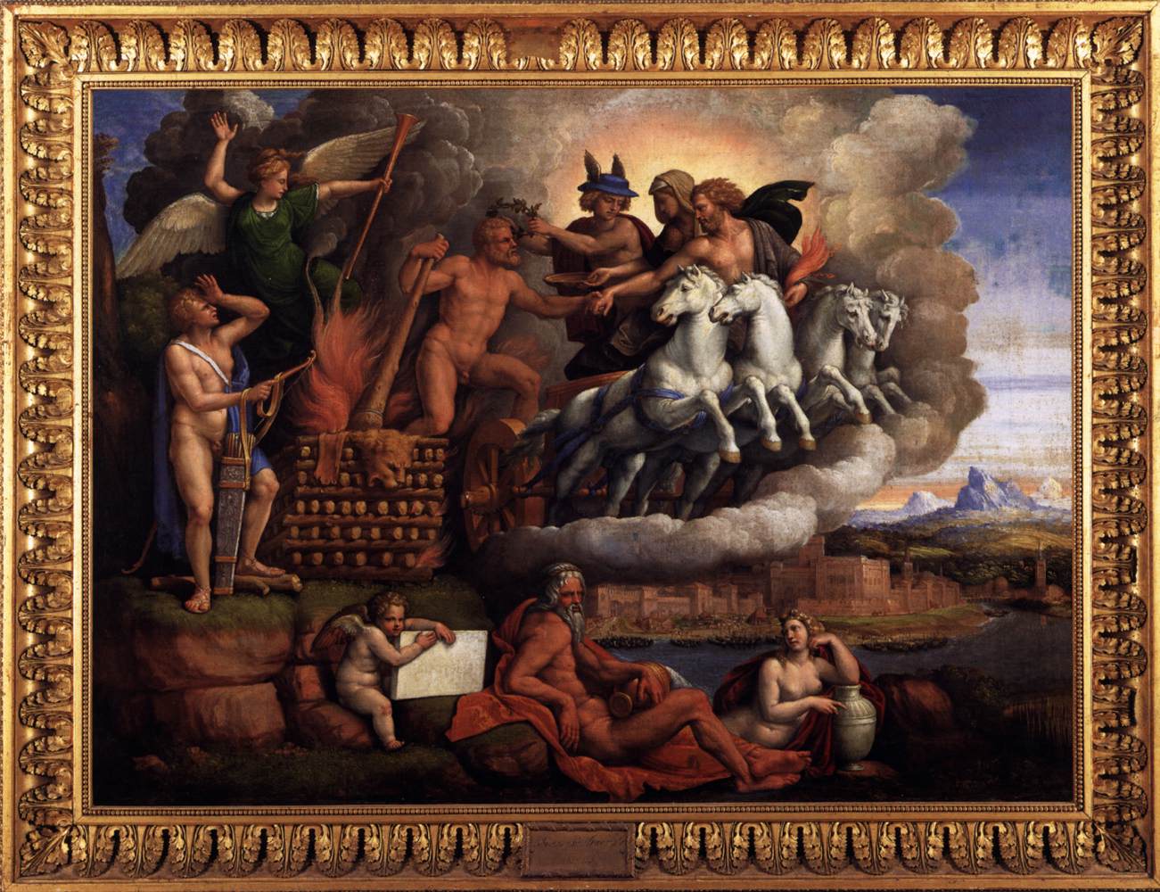 Apotheosis of Hercules by GAROFALO