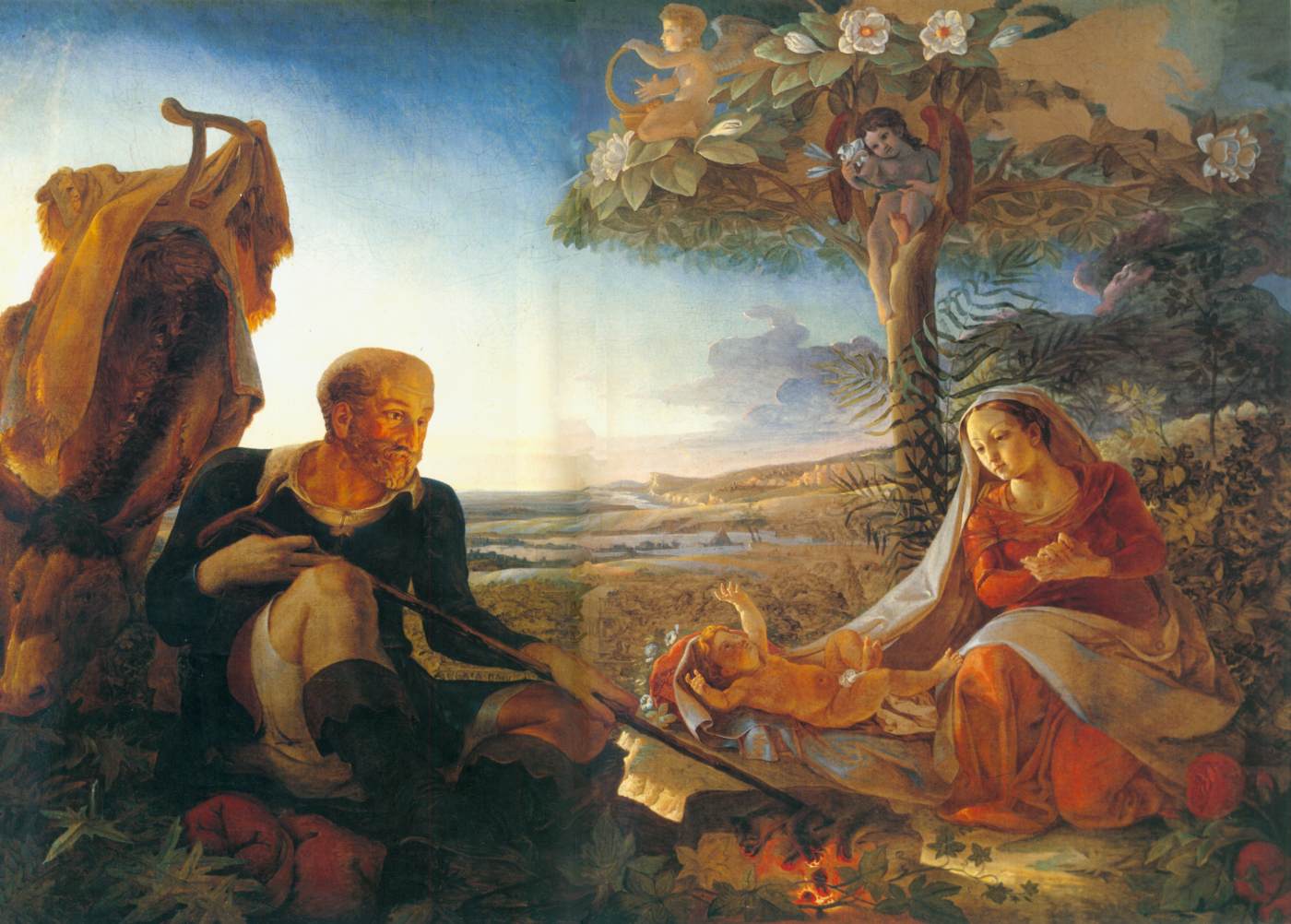 Rest on Flight into Egypt by RUNGE, Philipp Otto