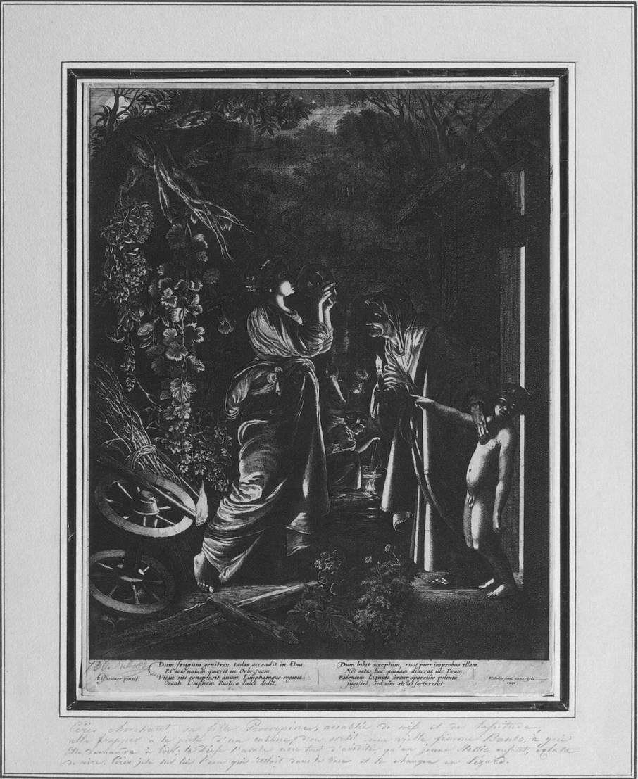 Stellion Insulting Ceres by HOLLAR, Wenceslaus