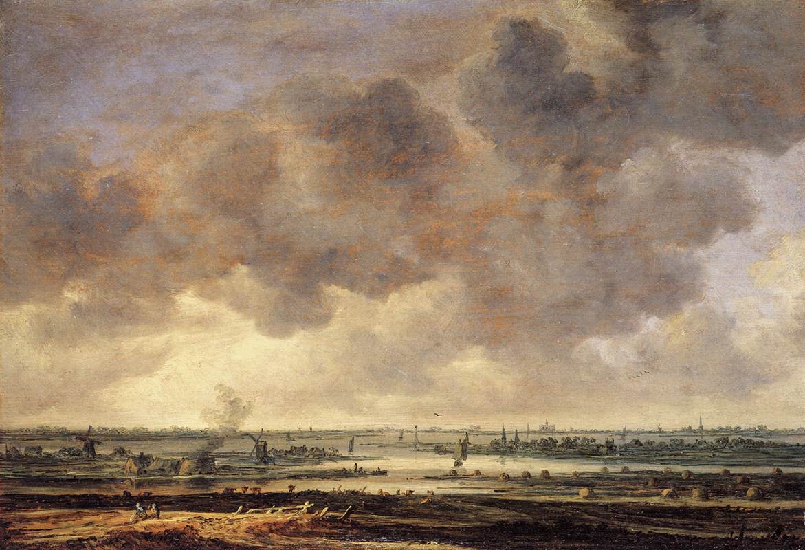 View of the Haarlemmermeer by GOYEN, Jan van