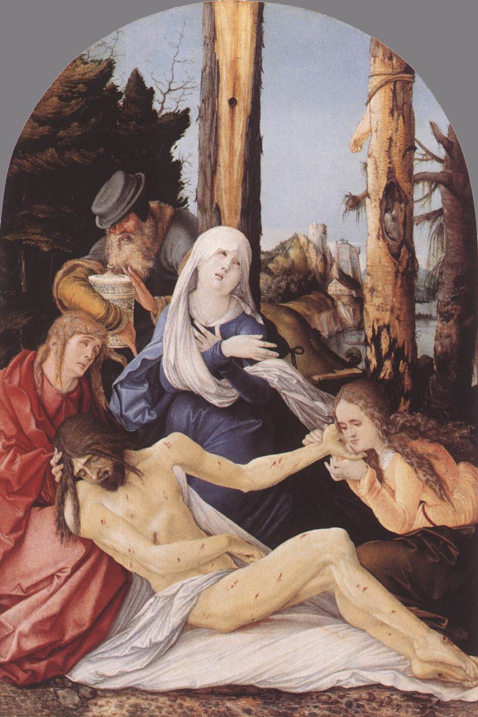 The Lamentation of Christ by BALDUNG GRIEN, Hans