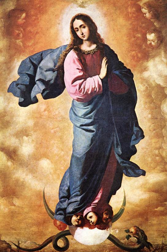 Immaculate Conception by ZURBARÁN, Francisco de