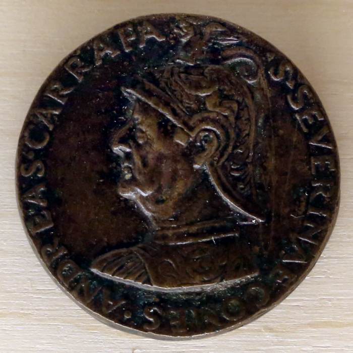 Medal of Andrea Carafa by SANTACROCE, Girolamo