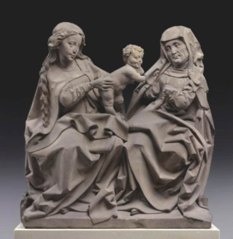 The Virgin and Child with St Anne by