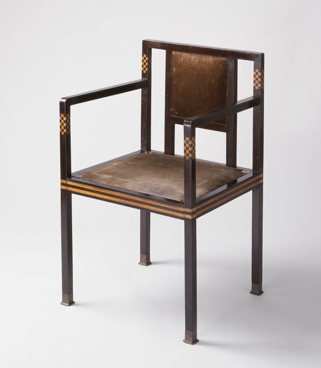 Armchair, Der reiche Fischzug (The Rich Catch of Fish) by MOSER, Koloman