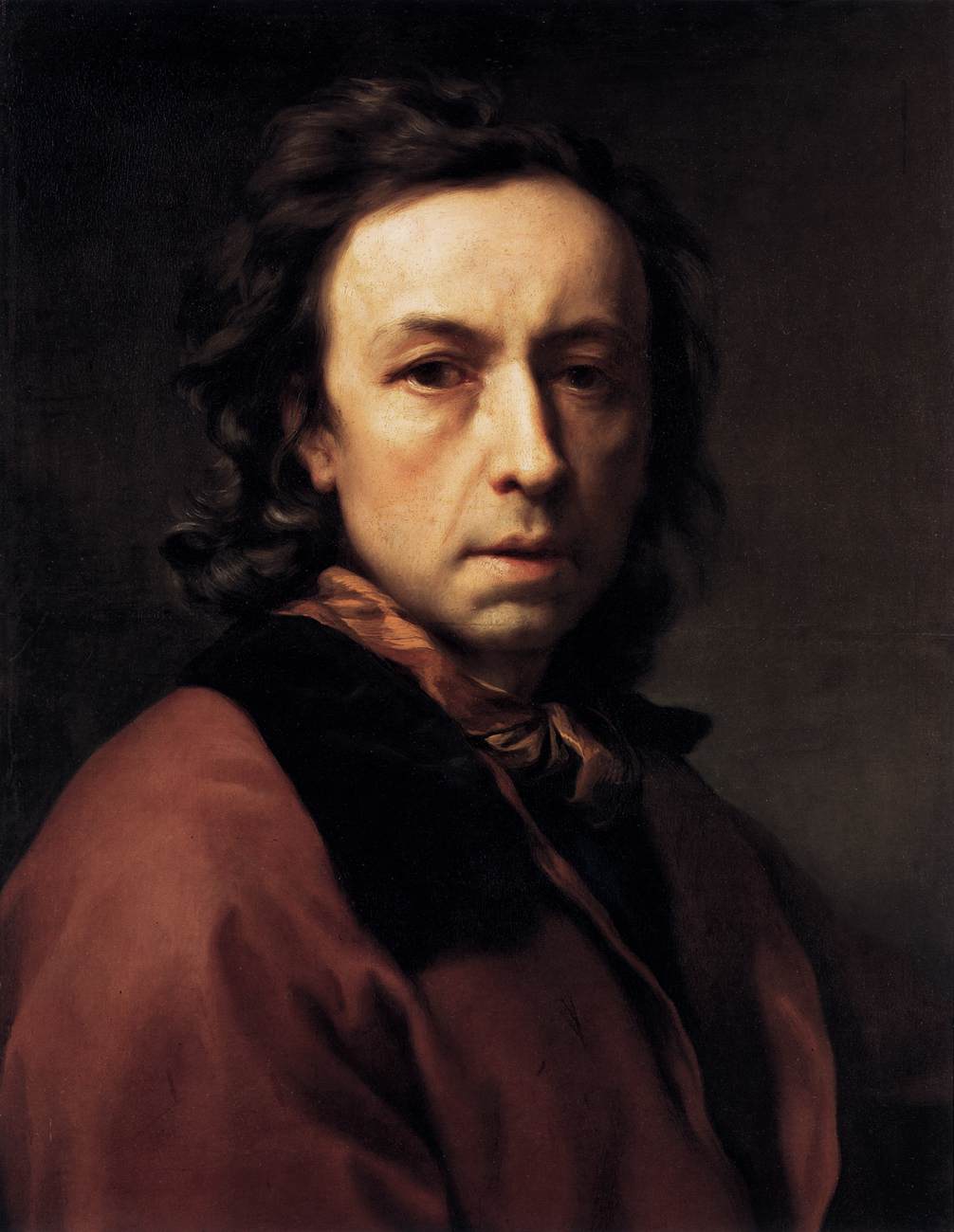 Self-Portrait by MENGS, Anton Raphael