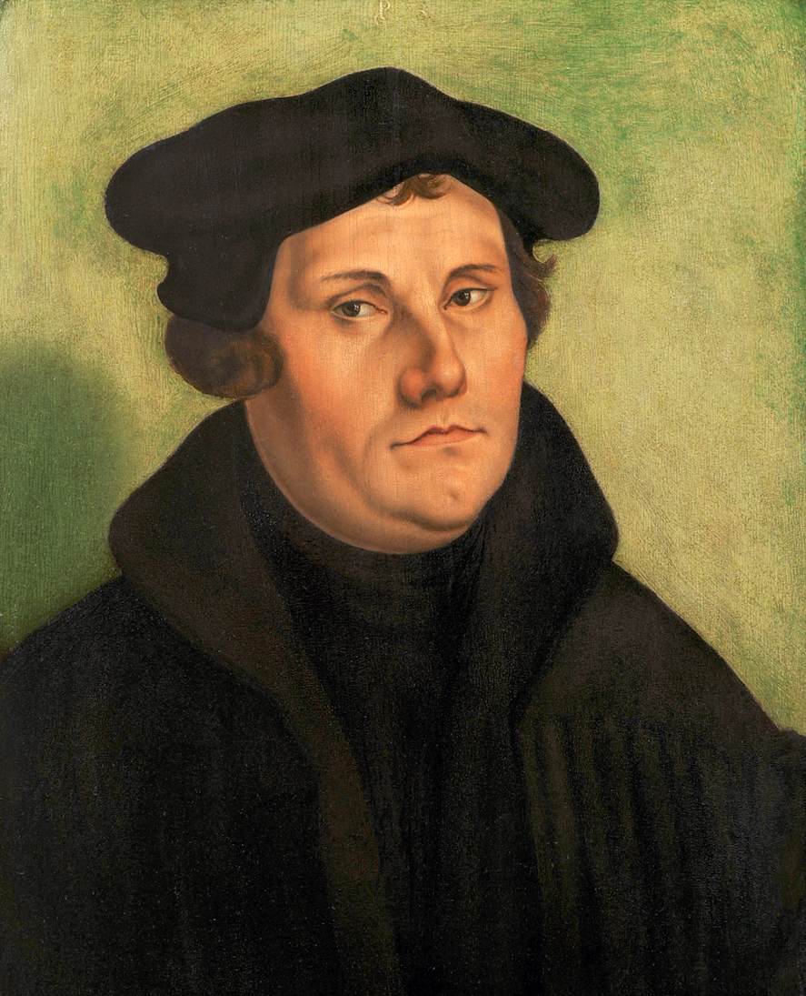 Portrait of Martin Luther by