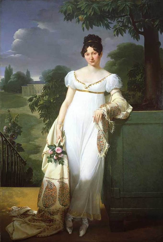 Portrait of Félicité-Louise de Durfort, Maréchale de Beurnonville by BLONDEL, Merry-Joseph