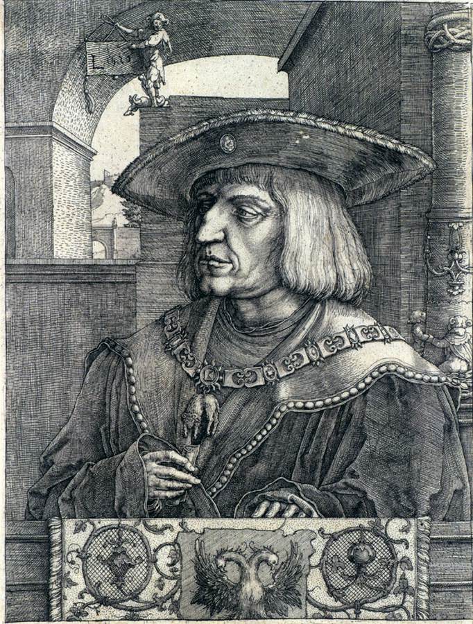 Emperor Maximilian by LEYDEN, Lucas van