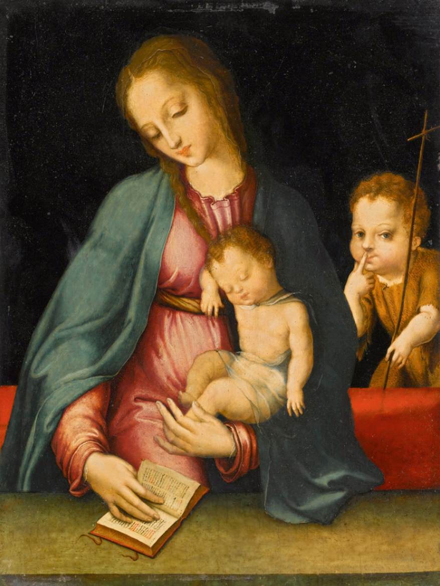 Virgin and Child with the Infant St John the Baptist by