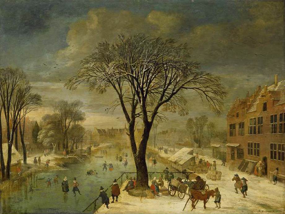 Winter Landscape by FOUQUIER, Jacques