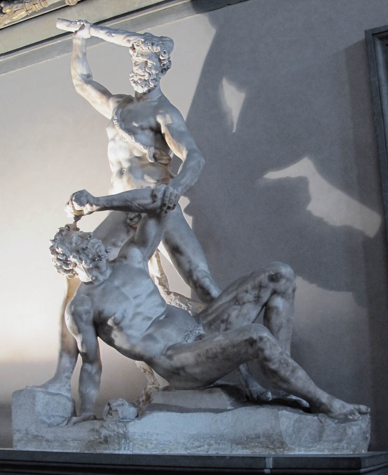 Hercules and Cacus by ROSSI, Vincenzo de'