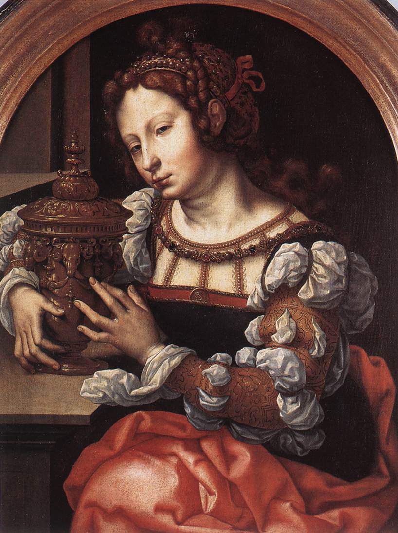 Lady Portrayed as Mary Magdalene by GOSSART, Jan