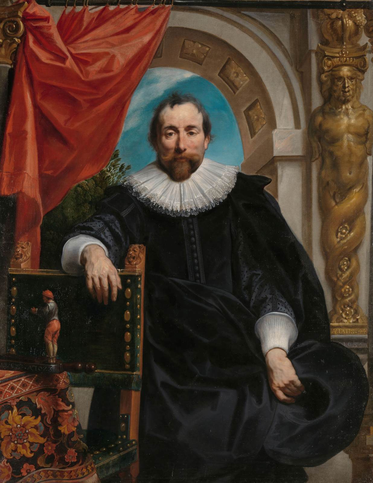 Portrait of Rogier Le Witer by JORDAENS, Jacob