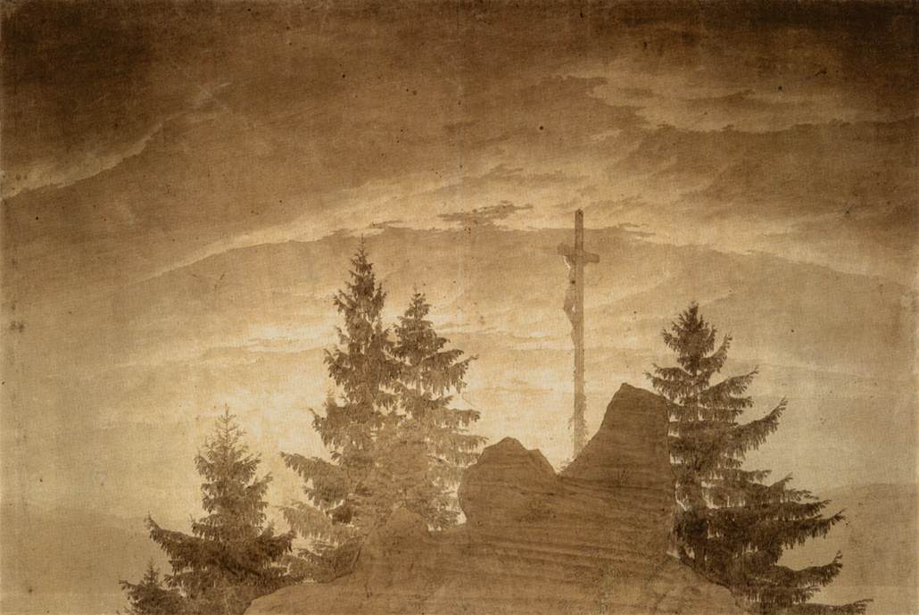 Cross in the Mountains by FRIEDRICH, Caspar David