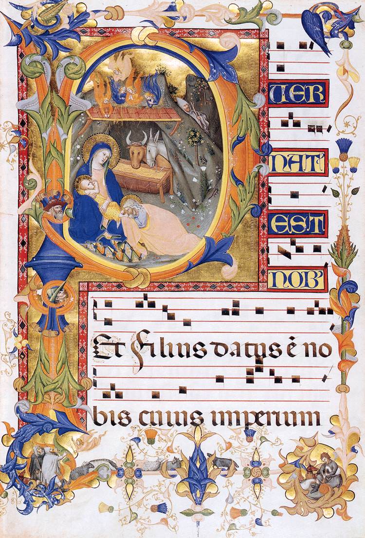 Gradual 1 for San Michele a Murano (Folio 38v) by