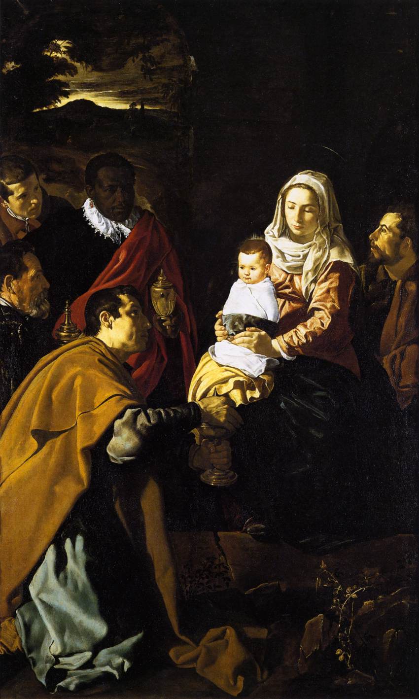 The Adoration of the Magi by VELÁZQUEZ, Diego Rodriguez de Silva y