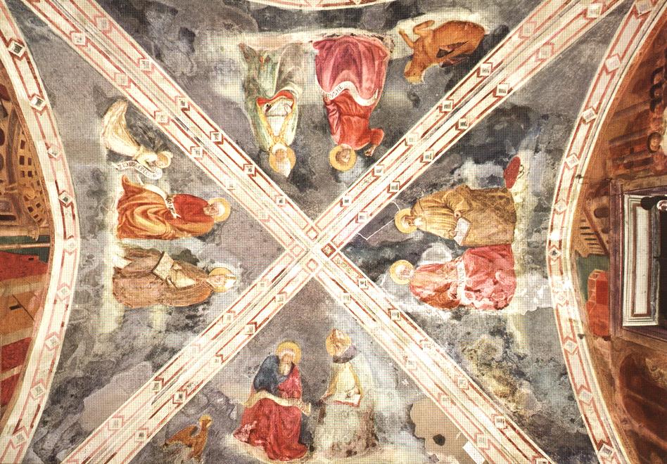 Vaulting of the Chapel by MASOLINO da Panicale