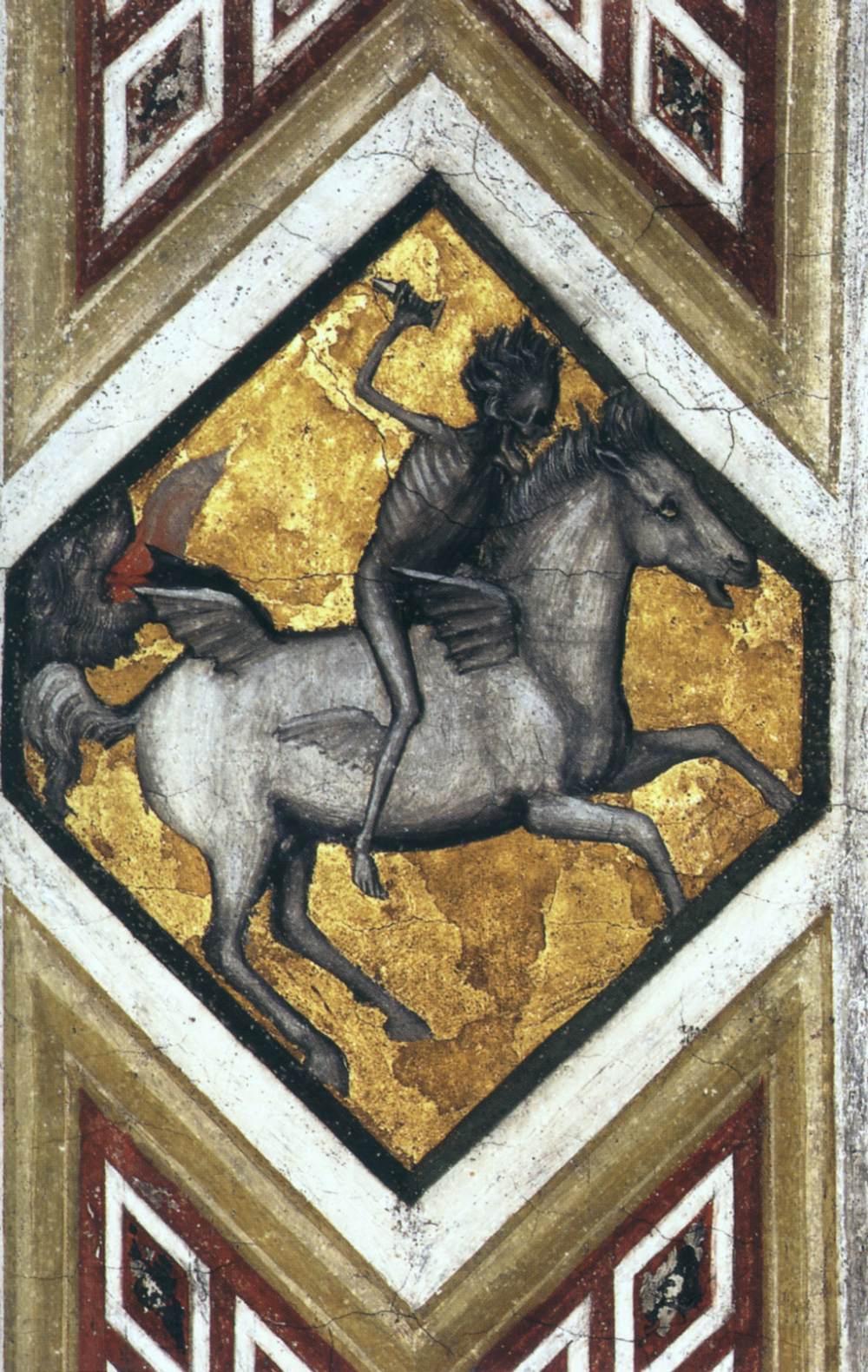 Horseman of the Apocalypse by GIOTTO di Bondone