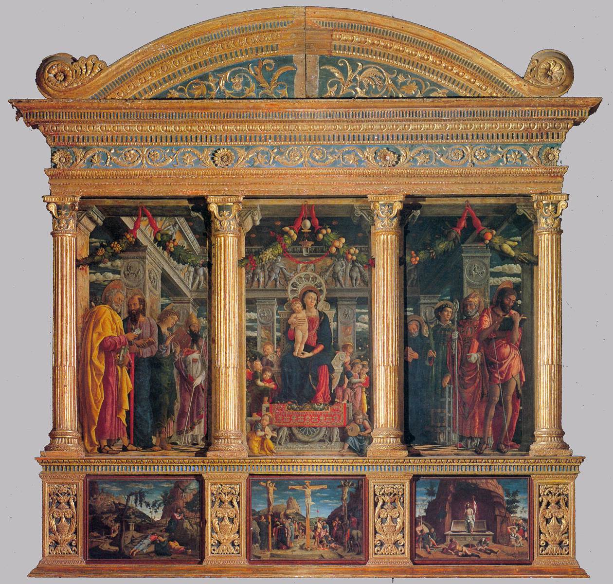 San Zeno Polyptych by MANTEGNA, Andrea