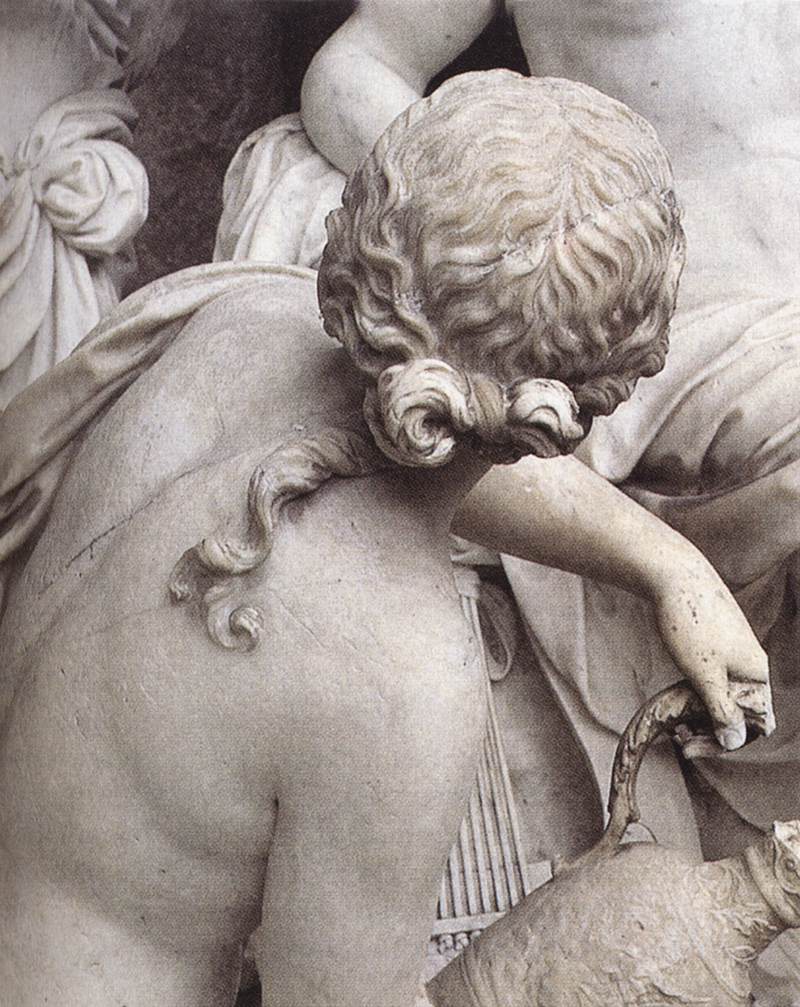 Apollon and the Nymphs (detail) by GIRARDON, François