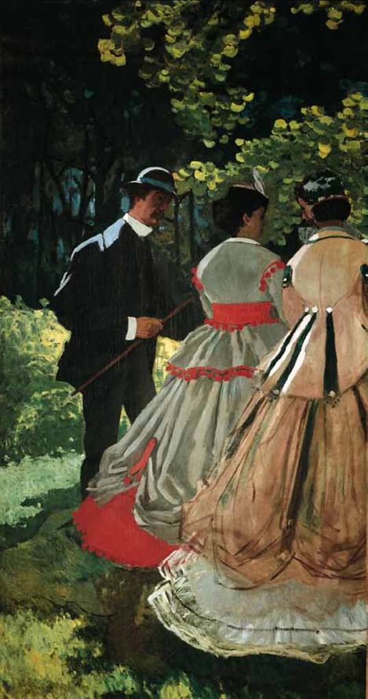 Le Déjeuner sur l'Herbe (The Picnic, fragment) by