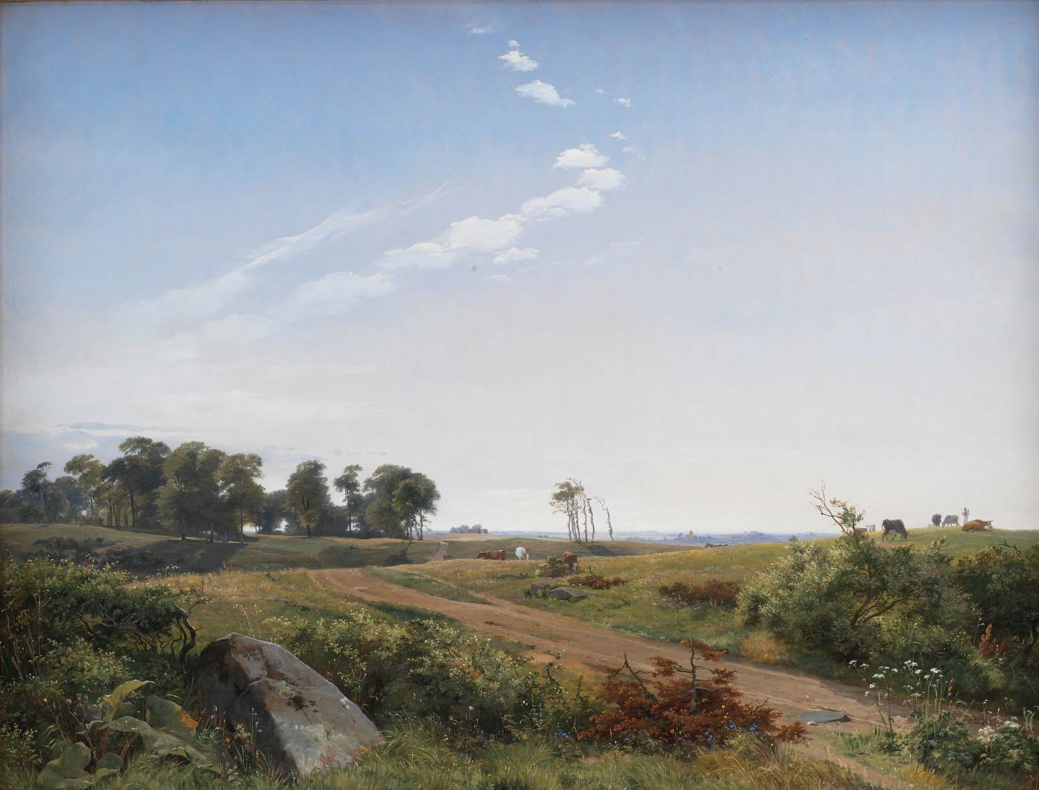 Zeeland Landscape by LUNDBYE, Johan Thomas