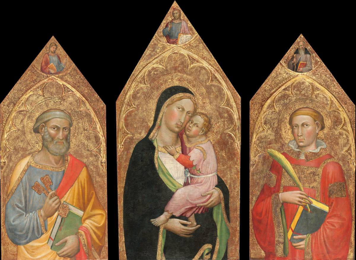 Triptych by MARTINO DI BARTOLOMMEO