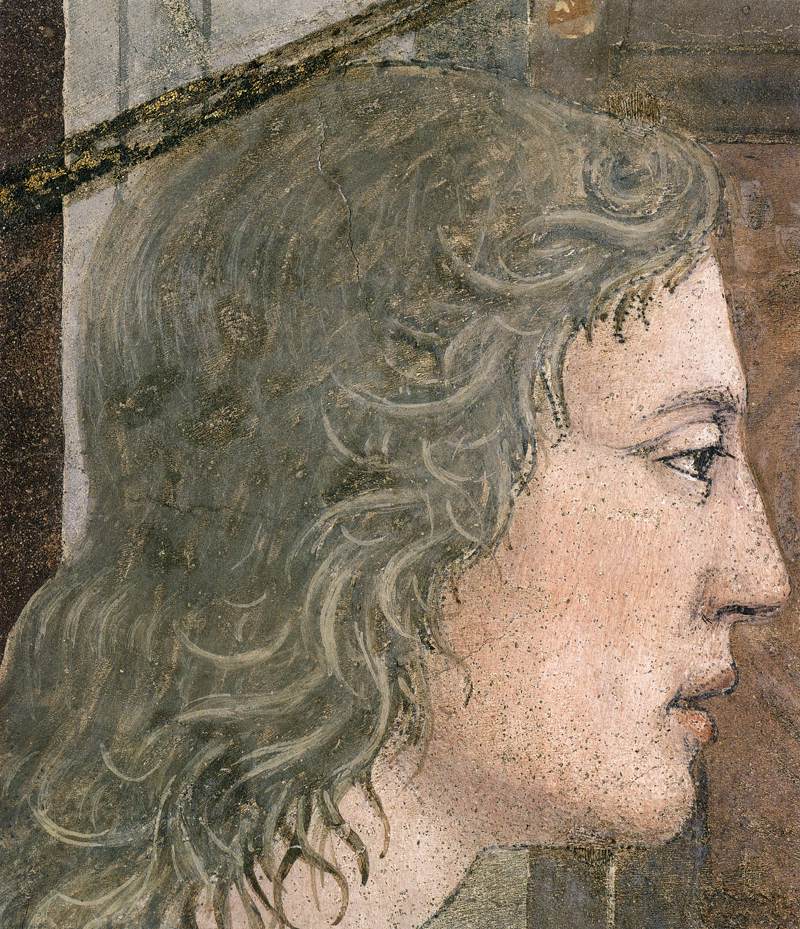 10. Annunciation (detail) by PIERO DELLA FRANCESCA