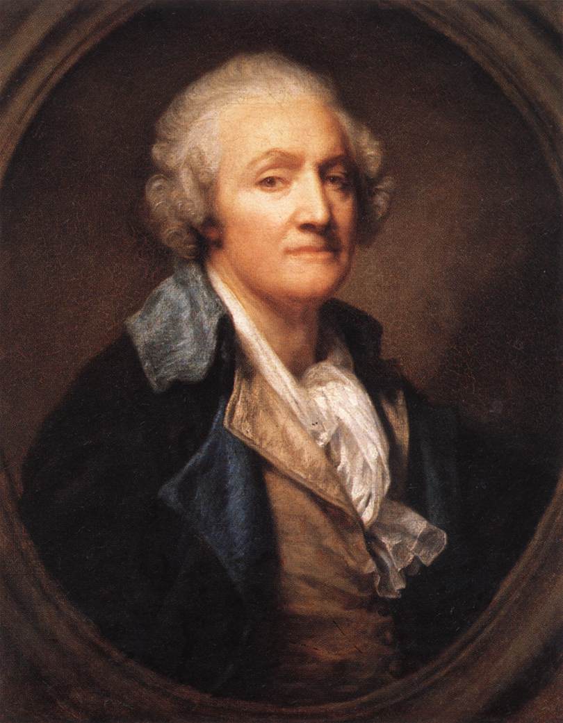 Self-Portrait by GREUZE, Jean-Baptiste