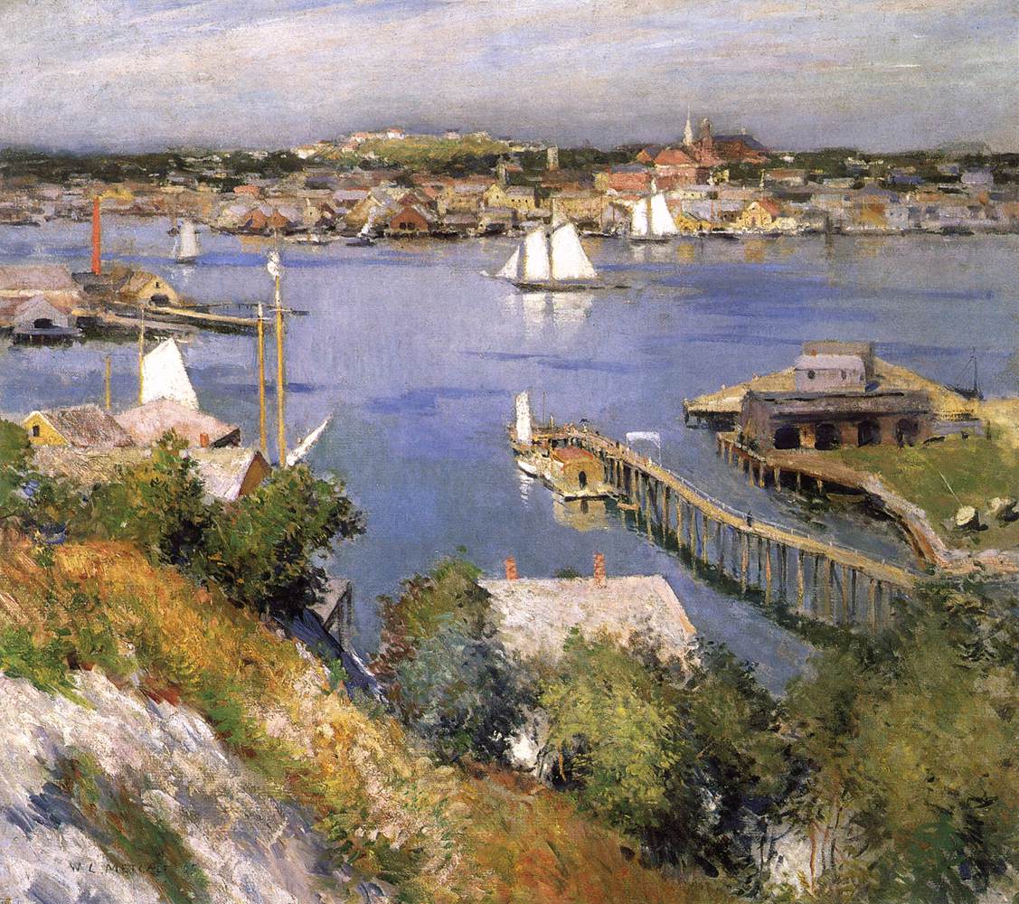 Gloucester Harbour by METCALF, Willard Leroy