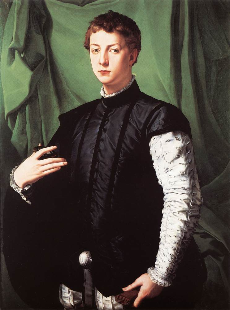 Portrait of Ludovico Capponi by BRONZINO, Agnolo