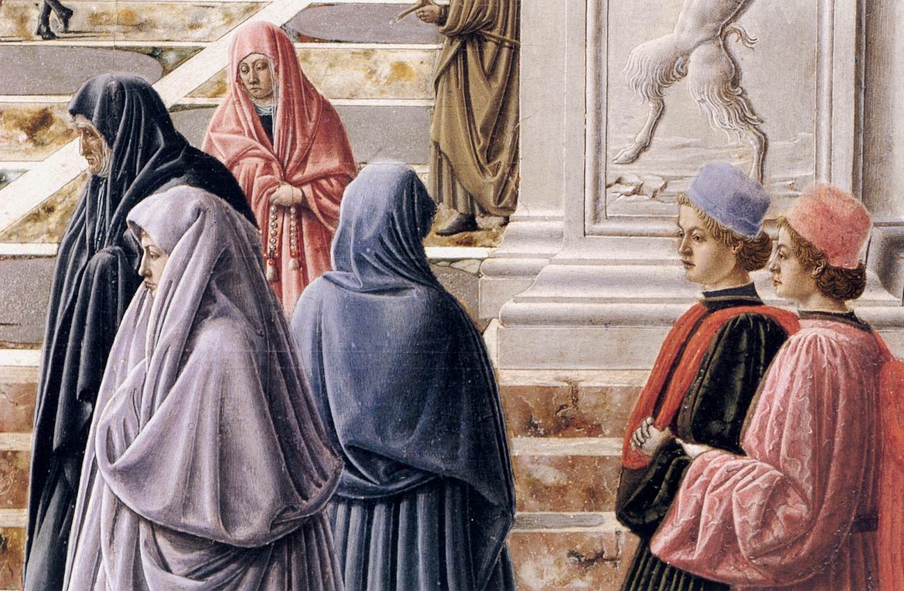 The Presentation of the Virgin in the Temple (detail) by