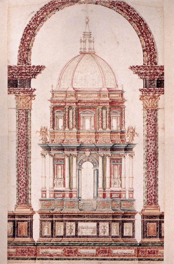 Project for the Altar of the Cappella dei Principi by NIGETTI, Matteo