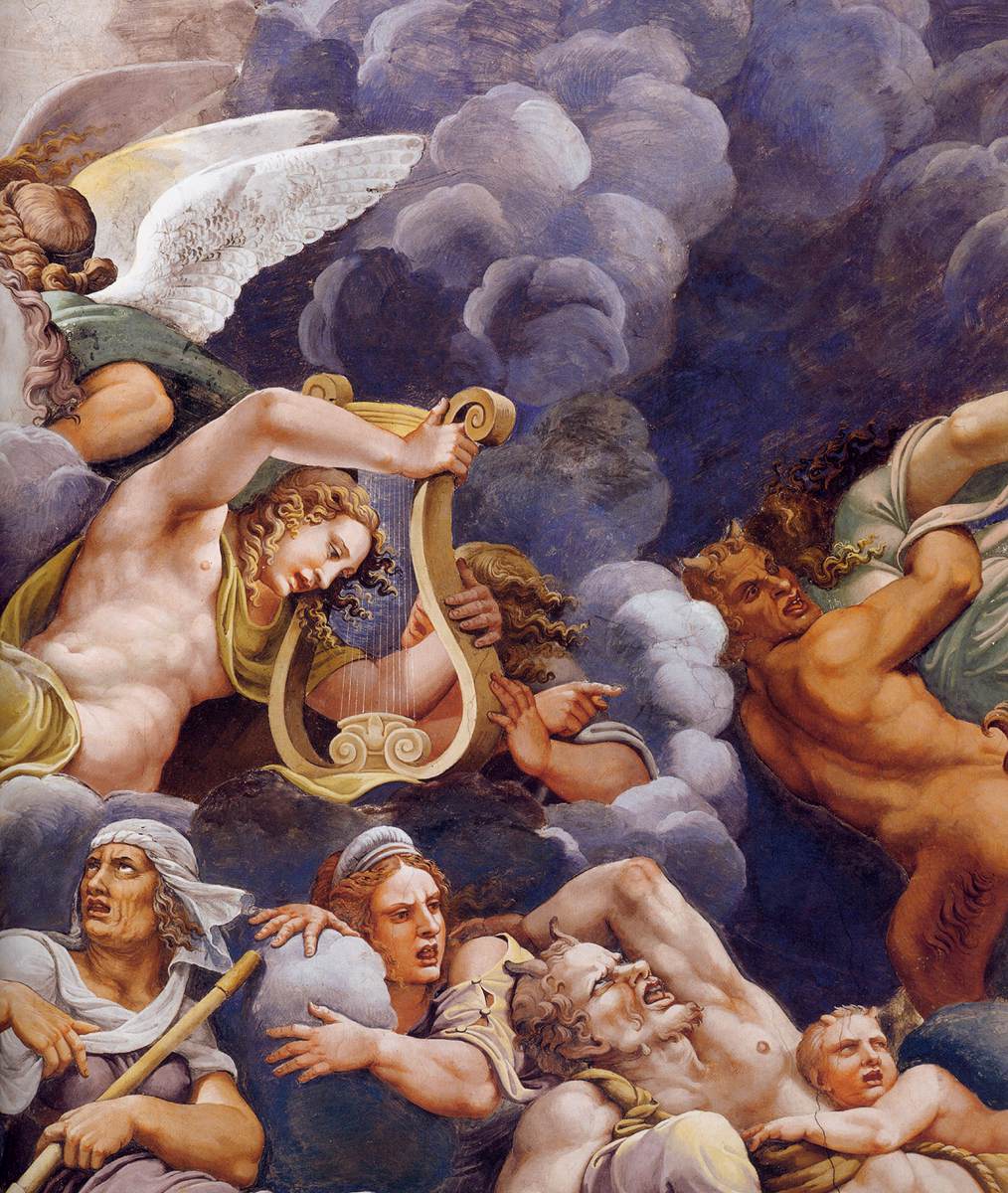 Vault: The Assembly of Gods around Jupiter's Throne (detail) by