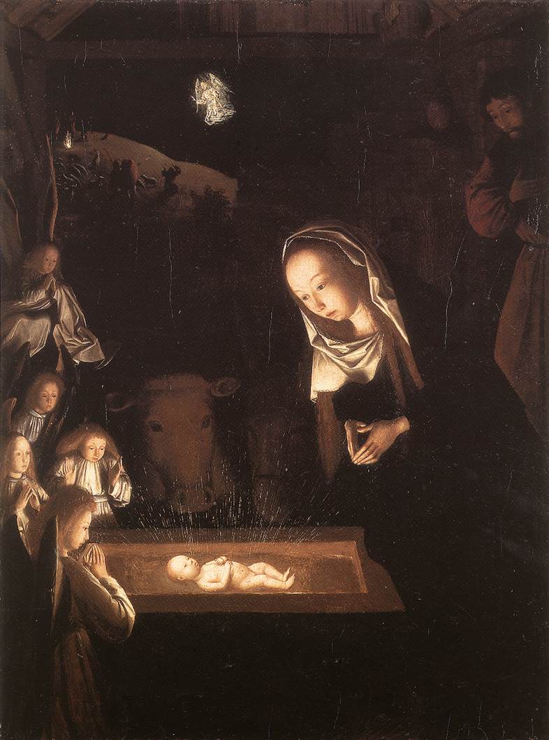 Nativity, at Night by GEERTGEN tot Sint Jans