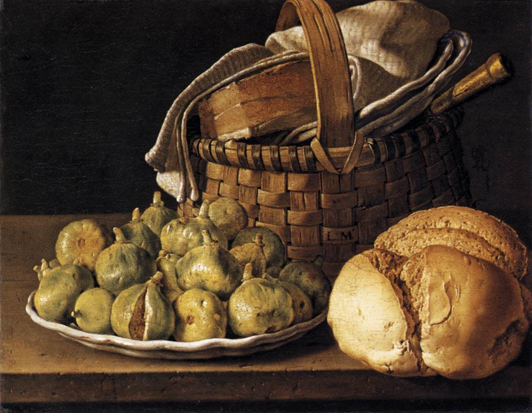 Still-Life with Figs by MELÉNDEZ, Luis