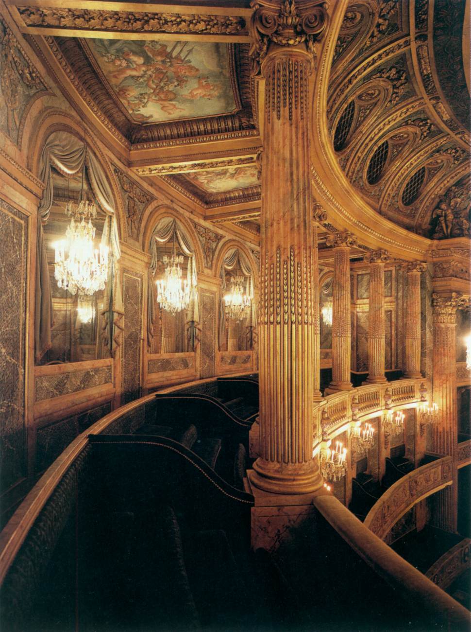 Interior view by GABRIEL, Ange-Jacques