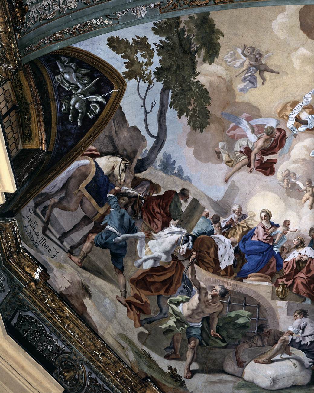 Adoration of the Kings (detail) by MURA, Francesco de