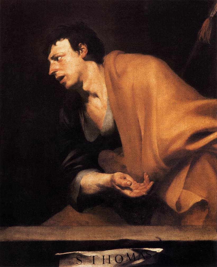 Apostle St Thomas by MARTÍNEZ, Jusepe